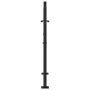 Puerta de jardín diseño llama acero negro 105x106 cm by , garden gates - Ref: Foro24-4100989, Price: 179,76 €, Discount: %