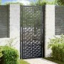 Puerta de jardín diseño en cruz de acero negra 105x205 cm by , garden gates - Ref: Foro24-4101003, Price: 281,00 €, Discount: %