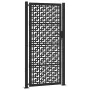 Puerta de jardín diseño en cruz de acero negra 105x205 cm by , garden gates - Ref: Foro24-4101003, Price: 281,00 €, Discount: %