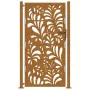 Puerta de jardín de acero desgastado diseño ondulado 105x180 cm de , Puertas de jardín - Ref: Foro24-4100977, Precio: 228,19 ...