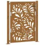 Puerta de jardín de acero desgastado diseño ondulado 105x130 cm de , Puertas de jardín - Ref: Foro24-4100975, Precio: 204,55 ...