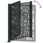 Puerta de jardín de diseño con carril de acero negro 105x130 cm de , Puertas de jardín - Ref: Foro24-4100980, Precio: 200,03 ...