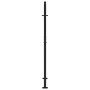 Puerta de jardín de diseño de hojas de acero negra 105x155 cm by , garden gates - Ref: Foro24-4100961, Price: 206,38 €, Disco...