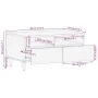 Mesa de centro madera maciza de mango gris claro 80x54x40 cm by , Coffee table - Ref: Foro24-4017805, Price: 131,51 €, Discou...