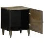 Mesita de noche de madera maciza de mango gris claro 40x33x46cm by , Nightstands - Ref: Foro24-4017788, Price: 53,46 €, Disco...