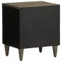 Mesita de noche de madera maciza de mango gris claro 40x33x46cm by , Nightstands - Ref: Foro24-4017788, Price: 53,46 €, Disco...