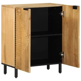 Aparador marrón 60x33x75 cm madera maciza mango von , Schließfächer und Lagerschränke - Ref: Foro24-4017722, Preis: 171,26 €,...