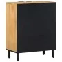 Aparador marrón 60x33x75 cm madera maciza mango by , Lockers and storage cabinets - Ref: Foro24-4017722, Price: 171,26 €, Dis...