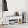 Banco zapatero madera de ingeniería blanco 102x30,5x45 cm von , Schuhregale und Schuhorganisatoren - Ref: Foro24-859136, Prei...