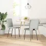 Sillas de comedor 2 unidades terciopelo gris claro von , Essstühle - Ref: Foro24-4101057, Preis: 82,87 €, Rabatt: %