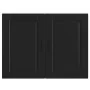 Mueble de pared de cocina Porto madera contrachapada negra von , Küchenschränke - Ref: Foro24-854068, Preis: 82,58 €, Rabatt: %