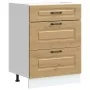 Mueble bajo de cocina Kalmar roble artesanal madera ingeniería von , Küchenschränke - Ref: Foro24-854288, Preis: 109,35 €, Ra...