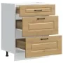Mueble bajo de cocina Kalmar roble artesanal madera ingeniería von , Küchenschränke - Ref: Foro24-854288, Preis: 109,35 €, Ra...