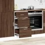 Armario bajo de roble marrón 40x46x81,5 cm madera de ingeniería by , Kitchen cabinets - Ref: Foro24-854217, Price: 91,60 €, D...