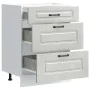 Mueble bajo de cocina Kalmar madera de ingeniería gris hormigón de , Armarios de cocina - Ref: Foro24-854283, Precio: 105,56 ...