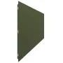 Bordes césped 20 uds acero laminado frío verde oliva 25x103 cm de , Ribetes y bordes para jardín - Ref: Foro24-860175, Precio...