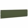 Bordes césped 20 uds acero laminado frío verde oliva 25x103 cm de , Ribetes y bordes para jardín - Ref: Foro24-860175, Precio...