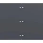 Bordes césped 10 uds antracita 25x103 cm acero laminado frío von , Garteneinfassung und Einfassung - Ref: Foro24-860168, Prei...