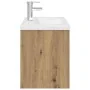 Mueble para lavabo con lavabo integrado y grifo roble artesanal von , Badezimmermöbel - Ref: Foro24-3328908, Preis: 220,76 €,...