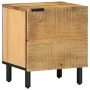 Mesitas de noche 2 uds madera maciza de mango marrón 40x33x46cm by , Nightstands - Ref: Foro24-4017717, Price: 109,47 €, Disc...