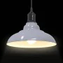 Lámpara colgante regulable en altura E27 gris brillante Ø 31cm von , Lampen - Ref: Foro24-4103438, Preis: 31,82 €, Rabatt: %