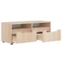 Mueble de TV VISNES roble sonoma 100x40x38 cm madera ingeniería de , Muebles TV - Ref: Foro24-4108295, Precio: 116,73 €, Desc...