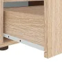 Mueble de TV VISNES roble sonoma 100x40x38 cm madera ingeniería de , Muebles TV - Ref: Foro24-4108295, Precio: 116,73 €, Desc...