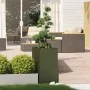Jardinera acero verde oliva 40x80x80 cm von , Töpfe und Pflanzgefäße - Ref: Foro24-860776, Preis: 99,83 €, Rabatt: %