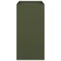 Jardinera acero verde oliva 40x80x80 cm von , Töpfe und Pflanzgefäße - Ref: Foro24-860776, Preis: 99,83 €, Rabatt: %