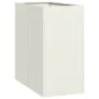 Jardinera acero blanco 40x80x80 cm de , Maceteros y jardineras - Ref: Foro24-860774, Precio: 94,28 €, Descuento: %