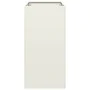 Jardinera acero blanco 40x80x80 cm de , Maceteros y jardineras - Ref: Foro24-860774, Precio: 94,28 €, Descuento: %
