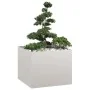 Jardinera 100x100x80 cm acero inoxidable by , Pots and planters - Ref: Foro24-860826, Price: 192,44 €, Discount: %