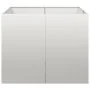 Jardinera 100x100x80 cm acero inoxidable by , Pots and planters - Ref: Foro24-860826, Price: 192,44 €, Discount: %