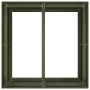 Jardinera acero verde oliva 80x80x80 cm by , Pots and planters - Ref: Foro24-860783, Price: 125,80 €, Discount: %