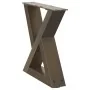 Patas para mesa centro 2 uds acero natural 30x(30-31,3)cm acero de , Patas para mesas - Ref: Foro24-4012679, Precio: 59,35 €,...