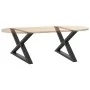 Patas para mesa de centro 2 uds acero antracita 70x(42-43,3) cm by , Table legs - Ref: Foro24-4012714, Price: 84,48 €, Discou...