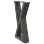 Patas para mesa de centro 2 uds antracita acero 28x(42-43,3) cm by , Table legs - Ref: Foro24-4012698, Price: 65,76 €, Discou...