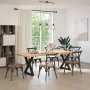 Patas para mesa de comedor 2 uds acero negro 70x(72-73,3) cm de , Patas para mesas - Ref: Foro24-4012728, Precio: 109,64 €, D...