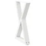 Patas de mesa de comedor 2 uds acero blanco 60x(72-73,3) cm by , Table legs - Ref: Foro24-4012721, Price: 109,11 €, Discount: %
