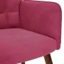 Sillón de relax de terciopelo rojo vino tinto von , Sessel - Ref: Foro24-4016815, Preis: 103,72 €, Rabatt: %