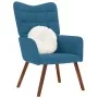 Sillón de relax de terciopelo azul by , Armchairs - Ref: Foro24-4016820, Price: 101,71 €, Discount: %