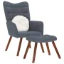 Sillón de relax con reposapiés terciopelo gris oscuro von , Sessel - Ref: Foro24-4016822, Preis: 121,70 €, Rabatt: %