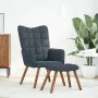 Sillón de relax con reposapiés terciopelo gris oscuro von , Sessel - Ref: Foro24-4016822, Preis: 121,70 €, Rabatt: %