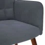Sillón de relax con reposapiés terciopelo gris oscuro von , Sessel - Ref: Foro24-4016822, Preis: 121,70 €, Rabatt: %