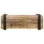 Estante de pared madera maciza de mango 90x33x45 cm by , CD and DVD storage - Ref: Foro24-4017485, Price: 109,32 €, Discount: %