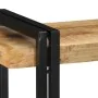 Estante de pared madera maciza de mango 90x33x45 cm by , CD and DVD storage - Ref: Foro24-4017485, Price: 109,32 €, Discount: %