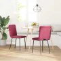 Sillas de comedor 2 unidades terciopelo rojo tinto von , Essstühle - Ref: Foro24-4101214, Preis: 85,96 €, Rabatt: %