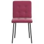 Sillas de comedor 2 unidades terciopelo rojo tinto von , Essstühle - Ref: Foro24-4101062, Preis: 82,21 €, Rabatt: %