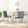 Sillas de comedor 2 unidades tela gris oscuro von , Essstühle - Ref: Foro24-4101221, Preis: 104,91 €, Rabatt: %