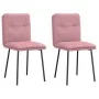 Sillas de comedor 2 unidades terciopelo rosa von , Essstühle - Ref: Foro24-4101313, Preis: 87,82 €, Rabatt: %